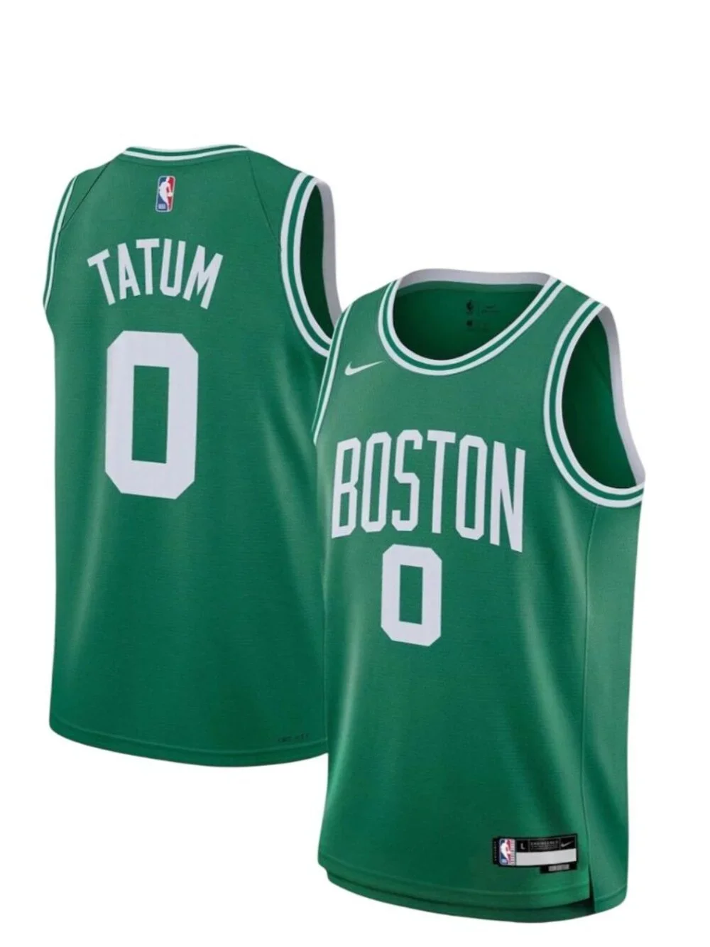 Nike Youth Jayson Tatum Boston Celtics Swingman Jersey Icon Edition Size Youth L